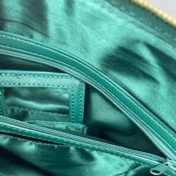 Joy & Iman Green/Gold Crossbody Shoulder Tote Bag 💚 - Picture 9 of 12